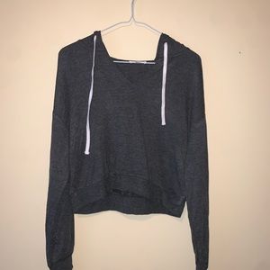 Colsie dark grey pull over